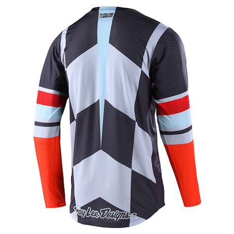 Jersey Tld Gp Air Warped Charcoal Orange