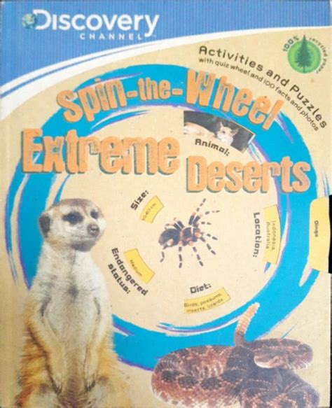 Discovery Channel Spin The Wheel Extreme Deserts – Books and You