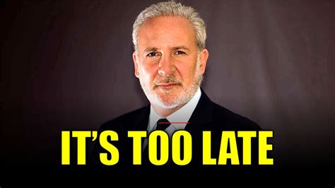 Peter Schiff All Hell Is Gonna Break Loose In Hours Warning On