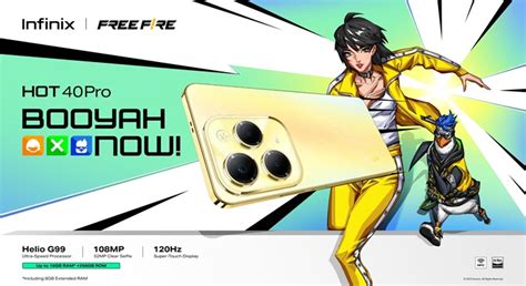 Infinix Collaborates With Free Fire To Unveil Limited Edition HOT 40 SERIES Orange Magazine