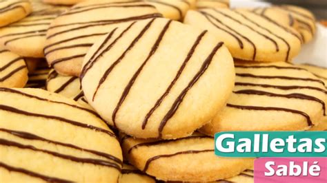 Galletas sable o sableé