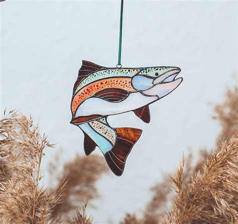 Trout Stained Glass at Veronica Green blog