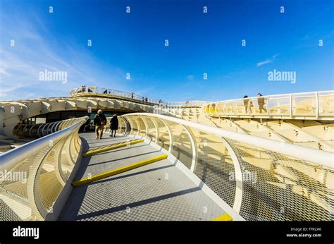 Metropol Parasol Plaza de la Encarnacion Seville Andalucía Spain