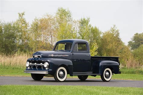 1951 Ford F 1 Pickup Old Classic Retro Vintage Original Usa