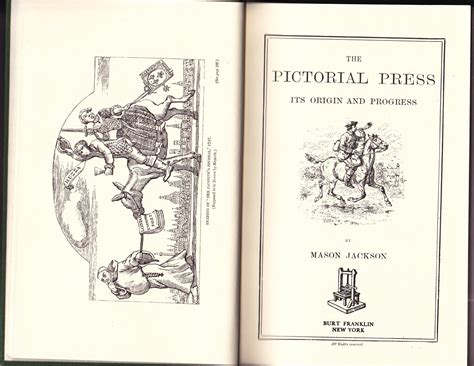 The Pictorial Press Its Origin And Progress Par Mason Jackson As New
