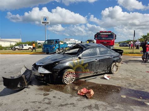 Un Fallecido En Aparatoso Accidente En El Cruce De Machiplán Bávaro