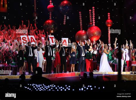 Carols in the Domain rehearsal Stock Photo - Alamy