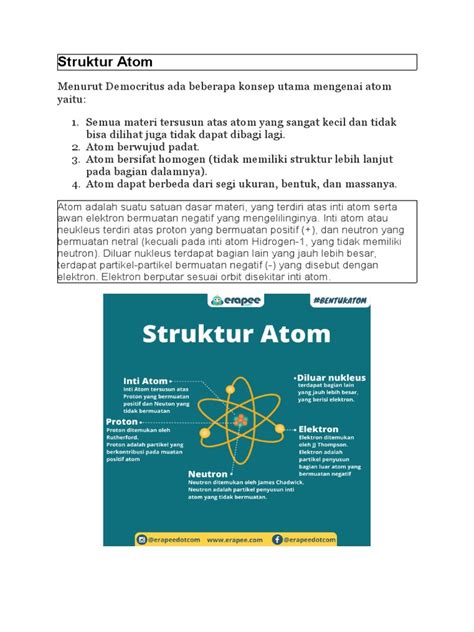 Struktur Atom Pdf