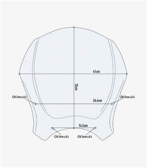 C Pula Transparente Givi A Para Honda Rebel Yamaha Xsr Y