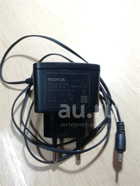 Зарядка Nokia AC-3E(тонкая). Оригинал. — купить в Сосновоборске ...