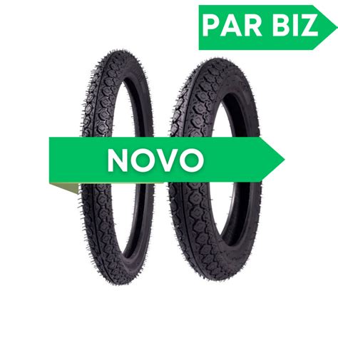 PAR DE PNEU NOVO BIZ 125 110 100 HONDA POP 100 AMAZON Shopee Brasil