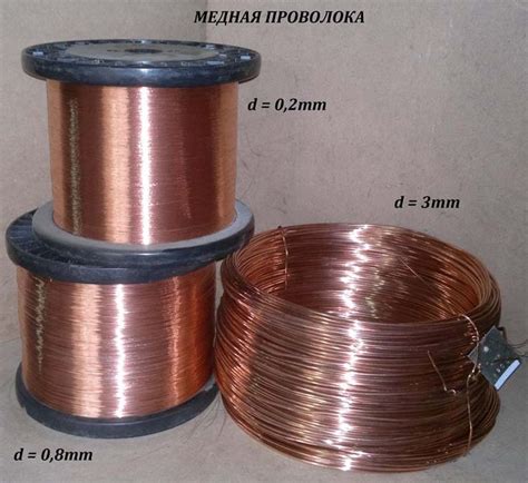 Проволока медная ММ на катушках и в бухточке регулярной намотки ...