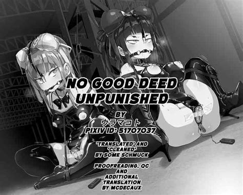 No Good Deed Unpunished Nhentai Hentai Doujinshi And Manga