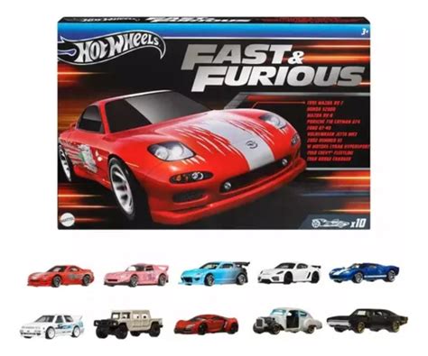 Hot Wheels Fast Furious Pack Rápido Y Furioso Zellado Varios
