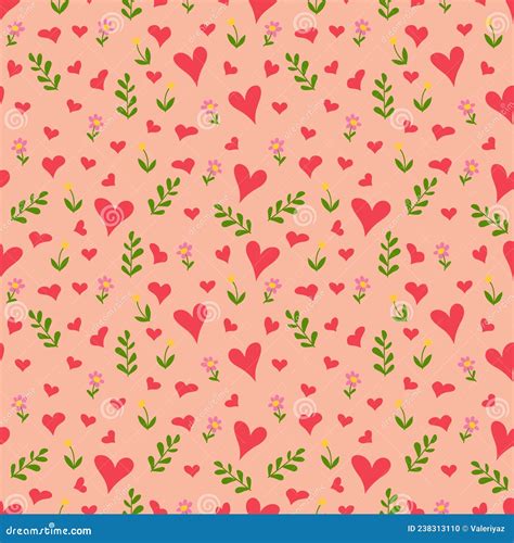 A Set Of Seamless Patterns For Valentine S By Pixels With