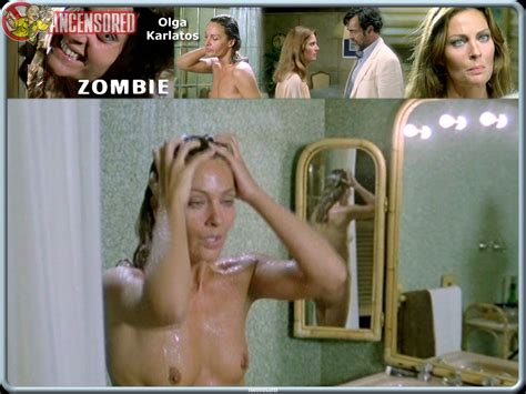 Naked Olga Karlatos In Zombie Flesh Eaters