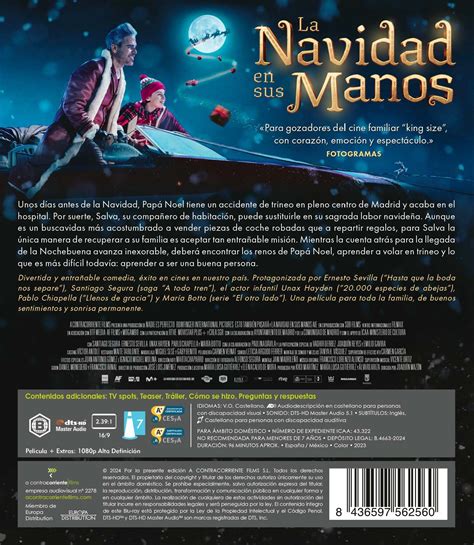 La Navidad En Sus Manos Blu Ray 2023