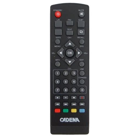 Пульт для DVB-T2 ресивера CADENA HT-1658 - PultONika