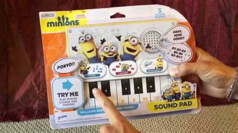 Despicable Me Minion Singing Sound Pad Youtube