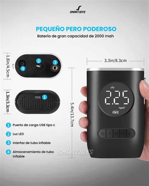 Compresor de aire eléctrico CZK-3668 - Smartjoys