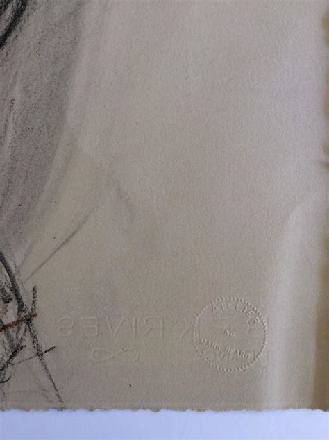 Mark Beard MB A Figurative Charcoal Drawing On Paper Of Seated Male Nude At StDibs