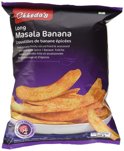 Chheda S Masala Banana Chips Crispy Long Spicy Banana Wafer Laal