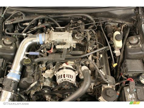 2001 Ford Mustang Gt Convertible 46 Liter Sohc 16 Valve V8 Engine