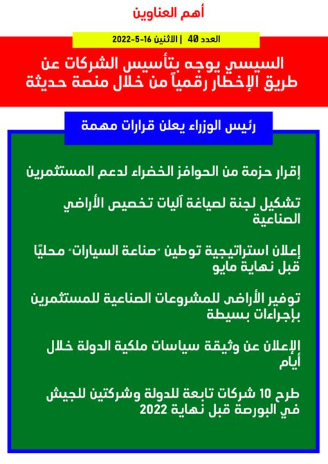 نشرة لوجيستك نيوز الاثنين 16 ابريل 2022 بوابة الاقتصاد