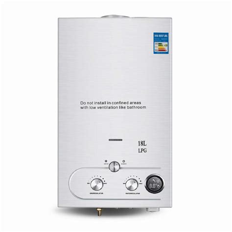 18L Tankless LPG Propane Gas Hot Water Heater Instant Boiler Bathroom Shower Instant Hot Water