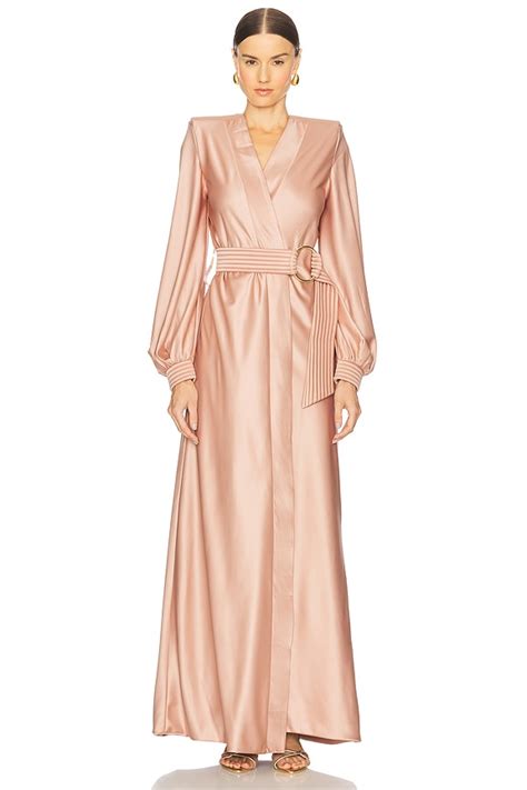 Zhivago Cala Conta Gown In Nude Revolve