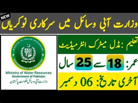 Ministry Of Water Resources Latest Jobs Water Resources Govt Jobs2021