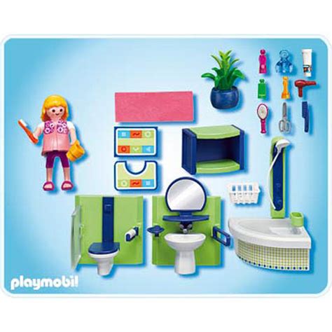 Playmobil Bathroom With Tub Furniture Pack Off