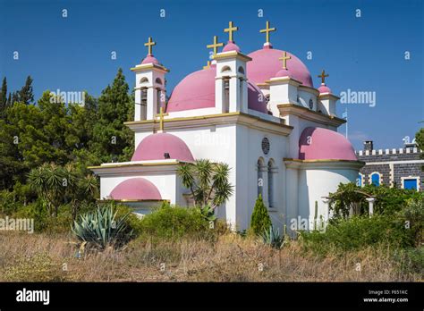 The Greek Orthodox Church Of The Seven Apostles Near Capernaum Israel