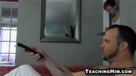 Drew Sumrok Sucking On A Mature Studs Hard Cock