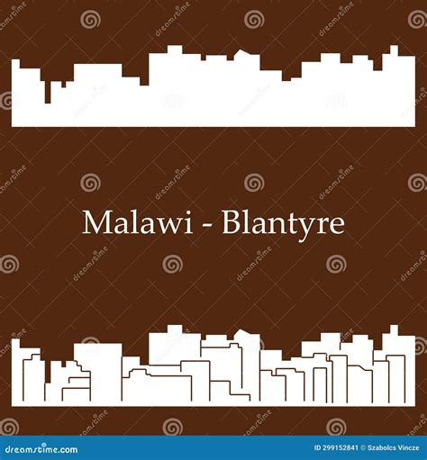 Malawi Silhouette Map Stock Photo CartoonDealer 272465820