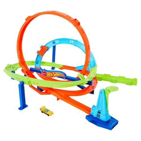 Hot Wheels Action Loop Cyclone Challenge Track Set Smyths Toys Uk