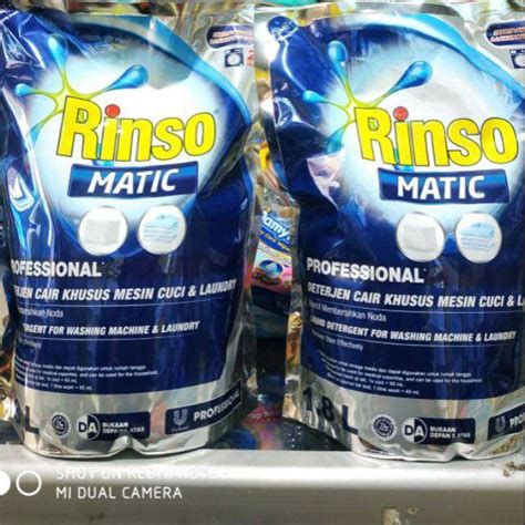 Rinso Matic Detergen Cair Ml Lazada Indonesia