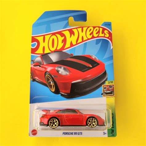 Hot Wheels Porsche GT Vermelho E Preto Lacrado Shopee Brasil