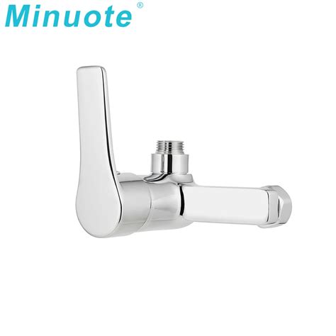 High Quality Low Price Zinc Body Wall Mounted Bathroom Bathtub Faucet Cold And Hot Shower Faucet