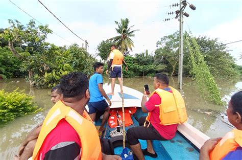 Navy Continues Flood Relief Operation In Western Province Newswire