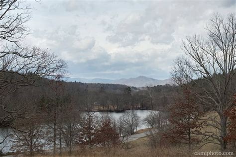 View Of The Lagoon From A Trail At The Biltmore Estate In Asheville