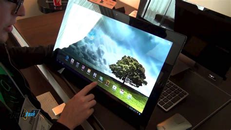 Asus Transformer AiO Hands On English YouTube