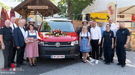 Nö Fahrzeugsegnung und Bieranstich beim Parkfest Krumbach Fireworld at