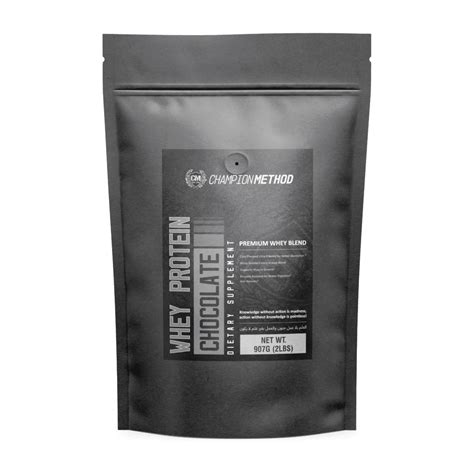 Chocolate Whey Protein - Champion Method