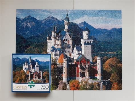 Pre Owned Buffalo Games Majestic Castles Neuschwanstein Castle