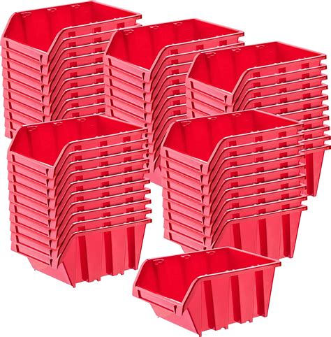 Kadax Storage Bins X Mm Plastic Organiser For Workshop And