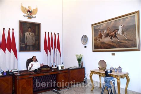 Presiden Jokowi Evaluasi Dan Perbaiki Pelaksanaan PSBB