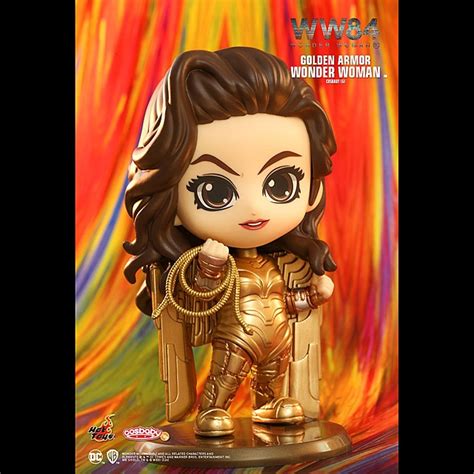Hot Toys Wonder Woman Golden Armor Wonder Woman Cosbaby S Bobble Head
