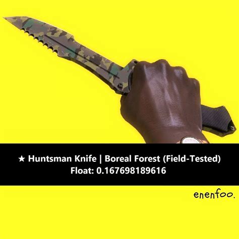 Huntsman Knife Boreal Forest Ft Field Tested Csgo Skins Knives Items