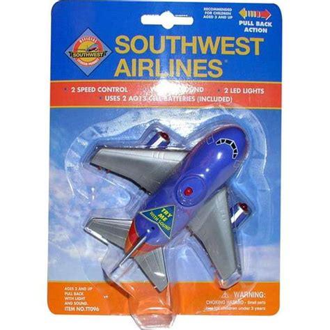 Southwest Airlines Heart Livery Pullback Plane with Lights & Sound ...